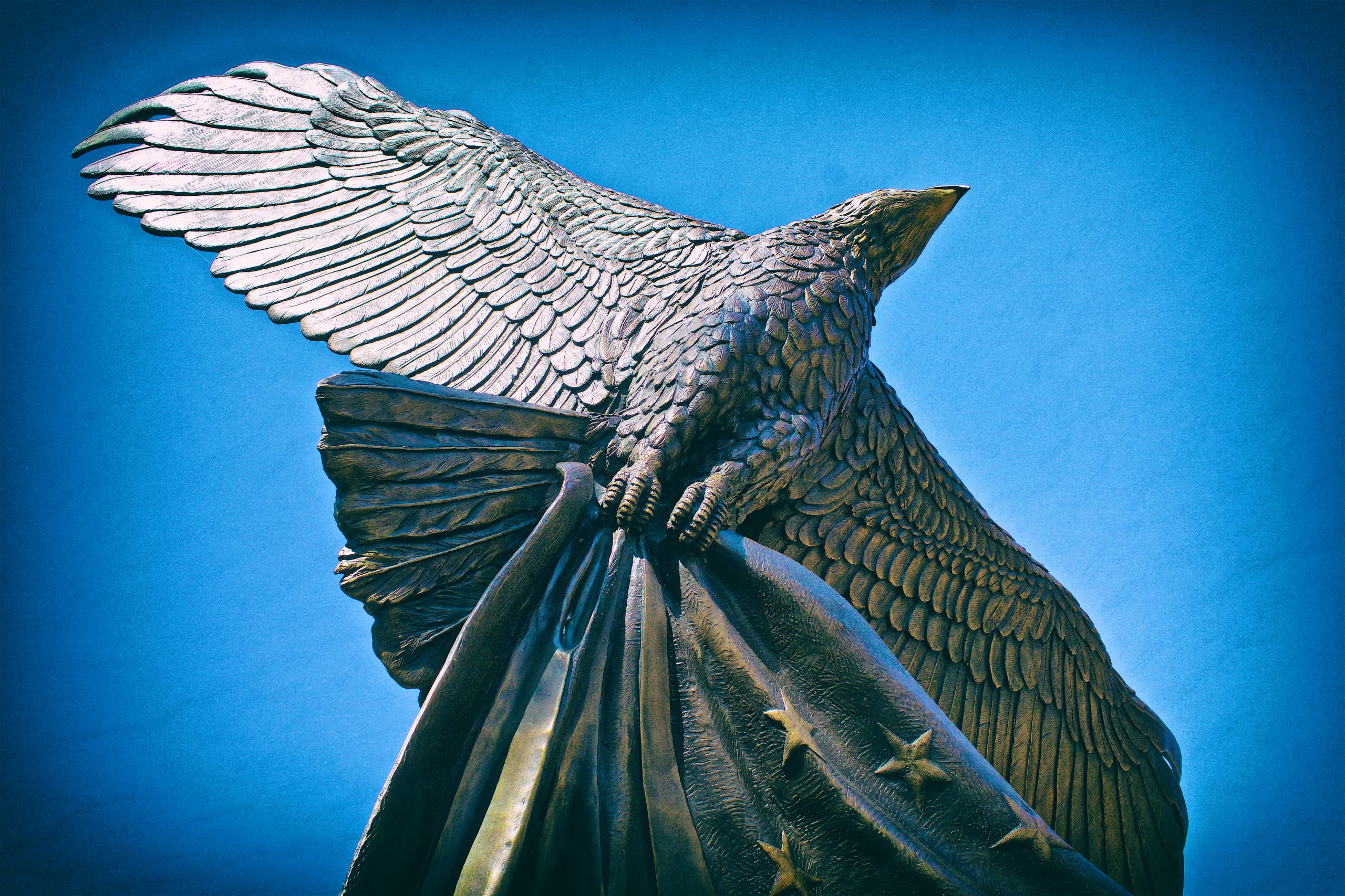 Eagle Statue in Castle Rock