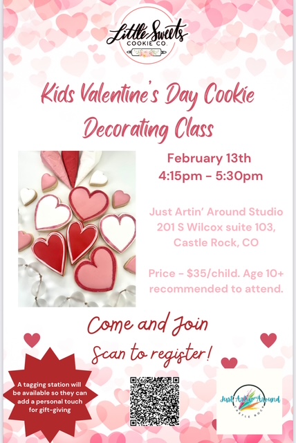 Cookie decor Just Artin Around