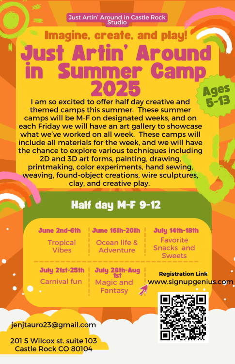 Just Artin Around Summer Camp 2025