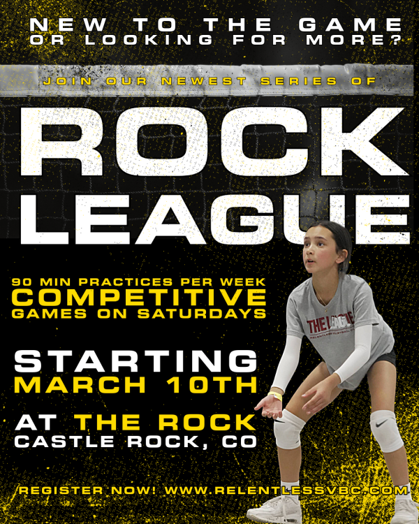 Relentless Volleyball Club: The Rock League March-April Series