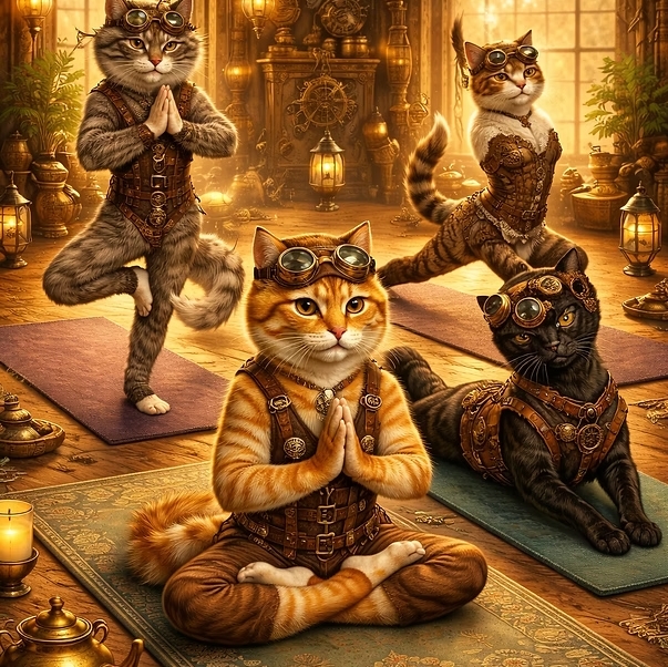 Yoga Cats