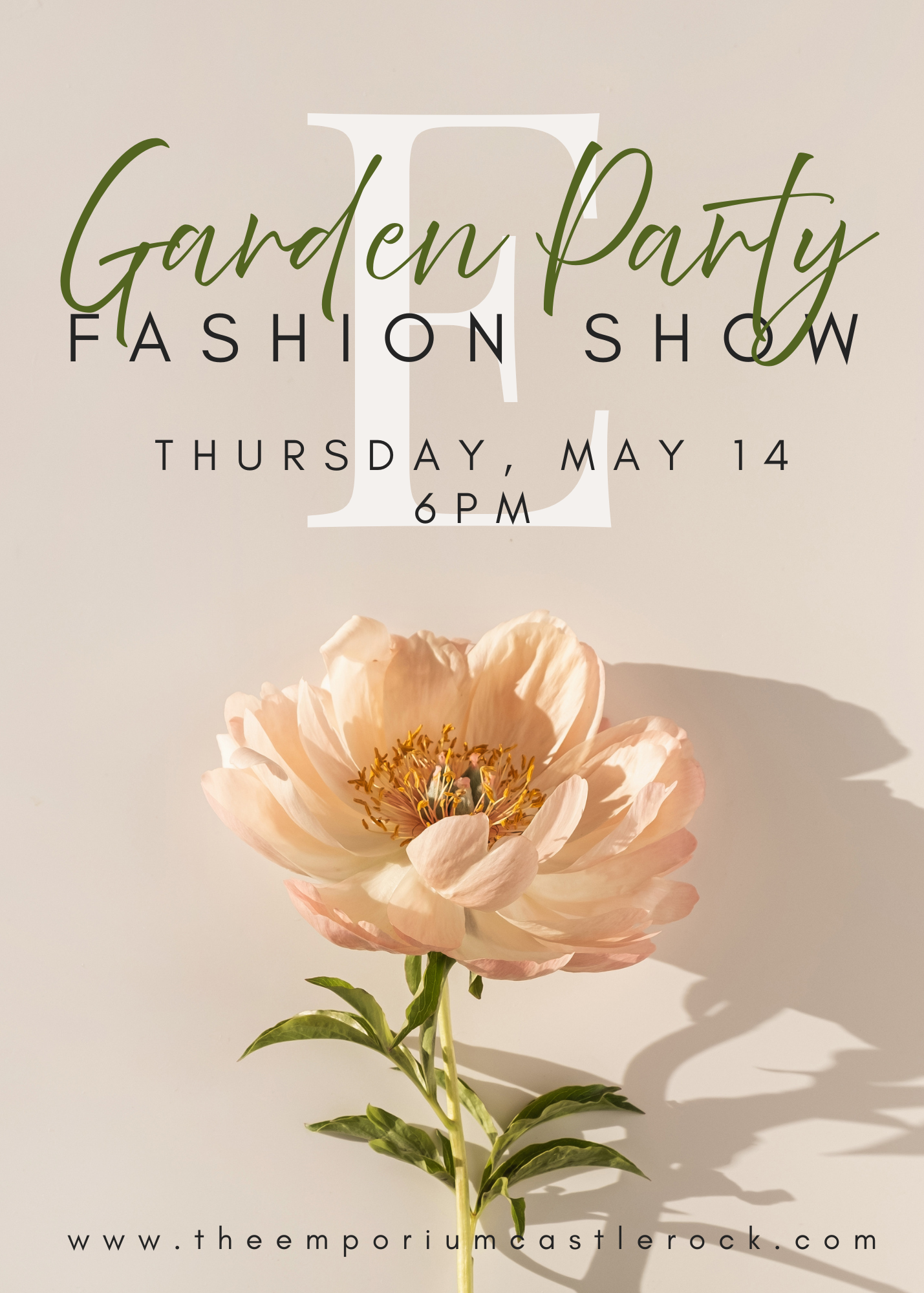Emporium Fashion Show Graphic (Front)