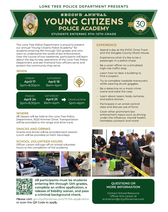 Young Citizens Police Academy